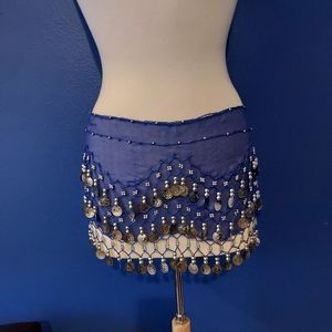 Belly dancing skirt